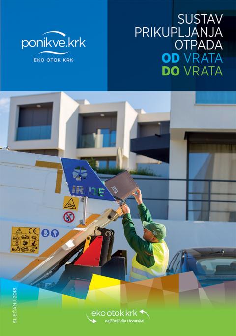 Brošura Odvoz otpada OD varata DO vrata (2018.g.)